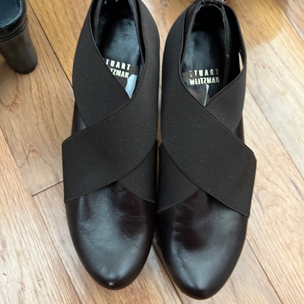 Stuart Weitzman, brown heels